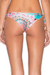 Luli Fama Dream Catcher Cryst.Wavey Ruched Back Bra. T/S